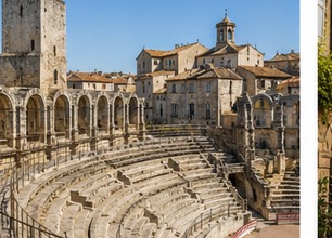 Wisata sejarah Arles dengan bangunan klasik dan peninggalan Romawi